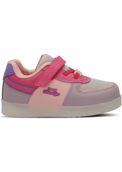 PERLE Kız Çocuk Sneaker Koşu & Yürüyüş Ayakkabısı Pembe / Mor
