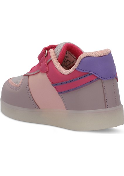 PERLE Kız Çocuk Sneaker Koşu & Yürüyüş Ayakkabısı Pembe / Mor