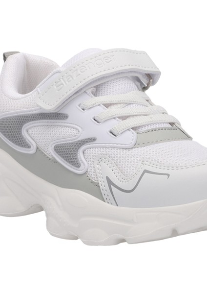 PARIS Unisex Çocuk Sneaker Koşu & Yürüyüş Ayakkabısı Beyaz