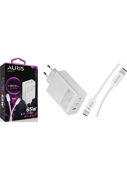 ARS-CH65 65W 3 Çıkışlı Ultra Hızlı Şarj modelleri