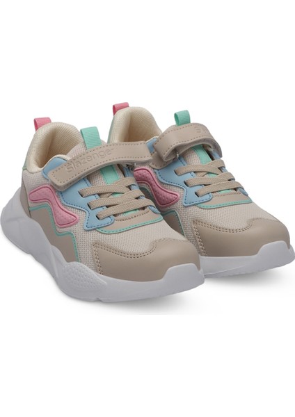 PESO I Kız Çocuk Sneaker Koşu & Yürüyüş Ayakkabısı Bej