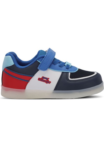PERLE Erkek Çocuk Sneaker Koşu & Yürüyüş Ayakkabısı Lacivert / Beyaz