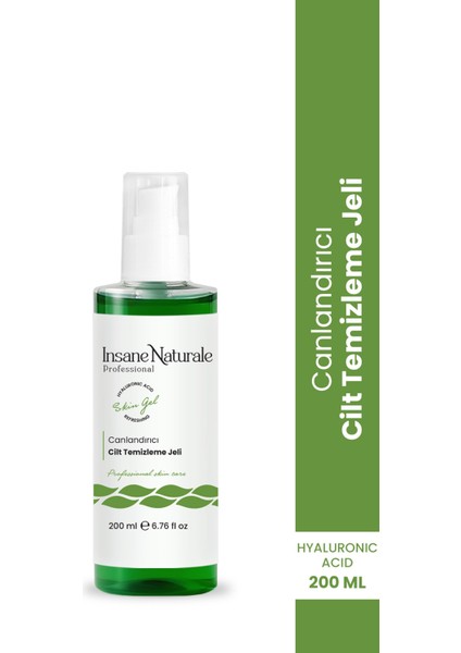 INSANE NATURALE Arındırıcı ve Canlandırıcı Yüz-Cilt Temizleme Jeli 200 ml fiyatları