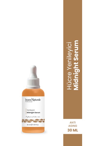 INSANE NATURALE Yenileyici Midnight Serum 30 ml