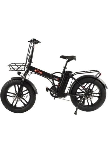 Fold F Premium 48V 10,4AH Siyah Zırhlı Lastik