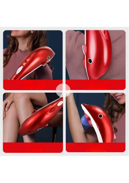 Profesyonel Boyun Bel Sırt Karın Bacak Vücut Masaj Aleti fırsatları