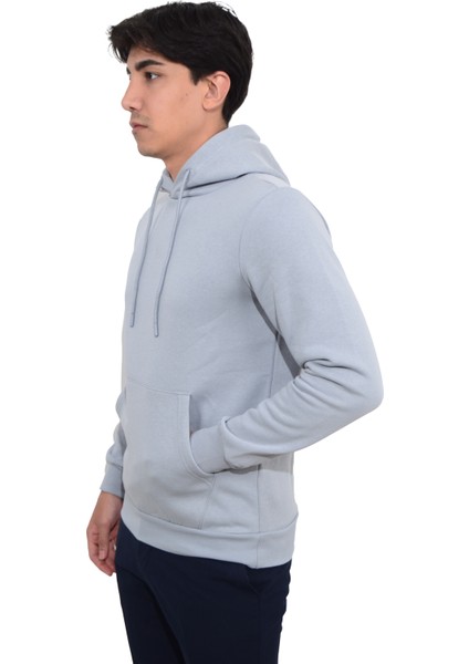 Erkek Üç Iplik Kapüşonlu Sweat