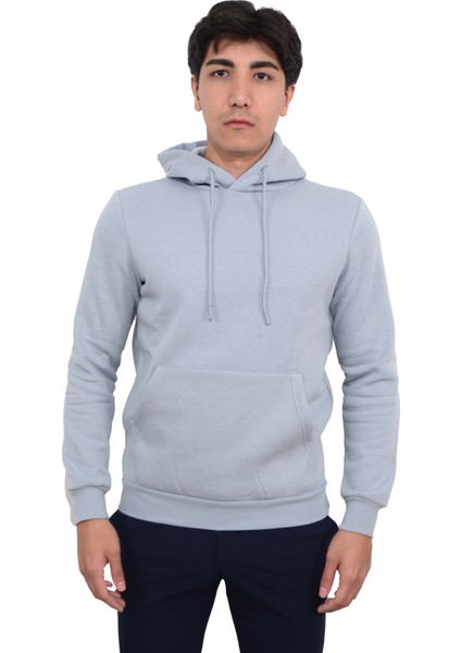 Erkek Üç Iplik Kapüşonlu Sweat