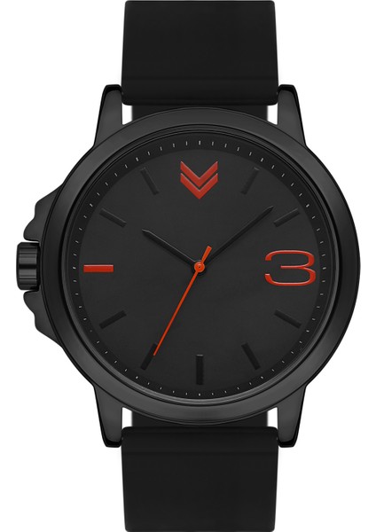 Erkek Spor Kol Saati Siyah HM-3004MA-4