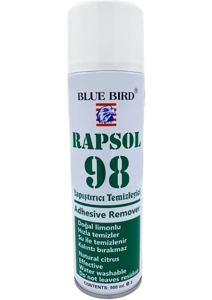Yapıştırıcı Temizlik Sprey Rapsol98 500Ml/Blue.022