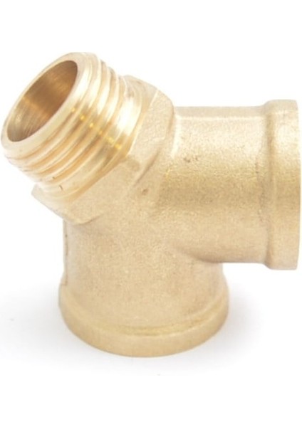 Hava Ayırıcı 2 li Pirinç Çatal 1/2