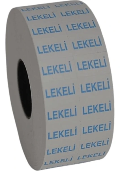 Etiketleme Makinesi Lekeli Etiket 5.000 Adet