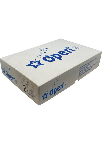 Etiketleme Makinesi Beyaz Etiket/ 12X22 42ADET