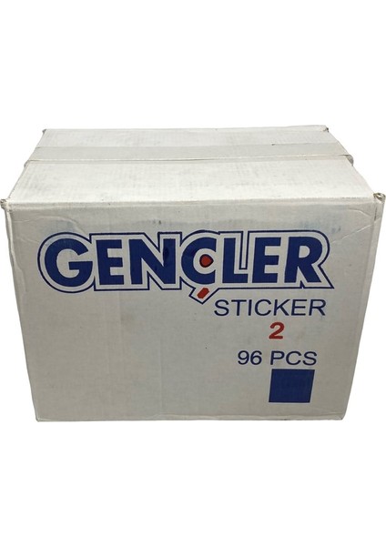 Etiketleme Makinesi Açık Sarı Etiket 96ADET