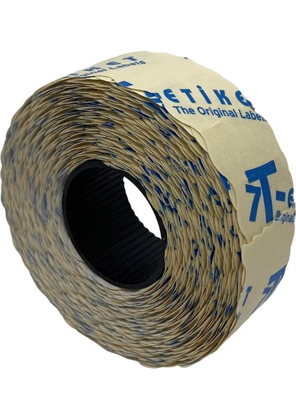 Etiketleme Makinesi T7 Beyaz Etiket 22 x 12 42 Rulo