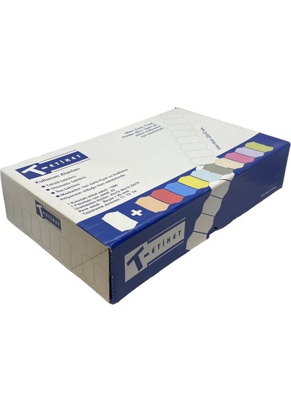 Etiketleme Makinesi T7 Beyaz Etiket 22 x 12 42 Rulo