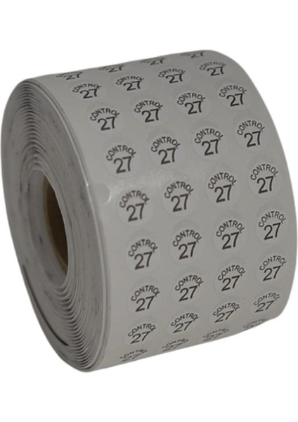 Etiketleme Makinesi Kontrol Etiket 27 No