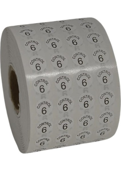 Etiketleme Makinesi Kontrol Etiket 6 No