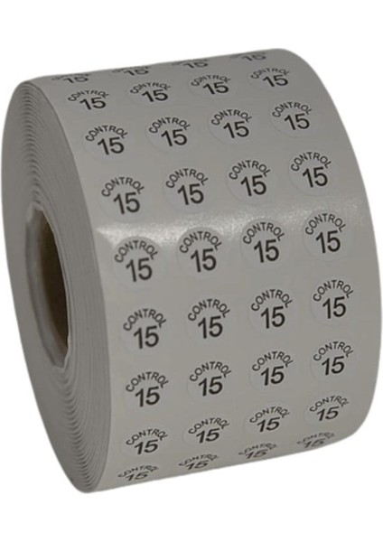Etiketleme Makinesi Kontrol Etiket 15 No