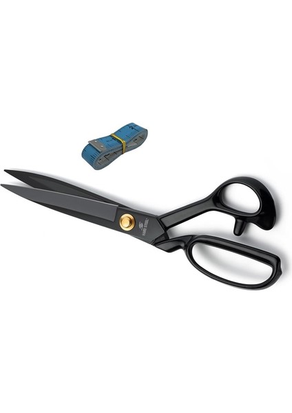 Siyah Saplı Paslanmaz Çelik Somunlu 12INÇ Makas / Hs-12 (12")