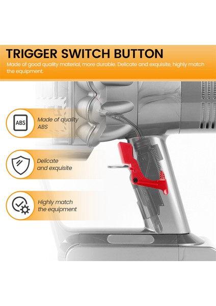 Dyson V10 V11 Elektrikli Süpürge Yedek Anahtar Onarım Parçaları Için Tetik Anahtarı Düğmesi Gücü (Yurt Dışından) fırsatları