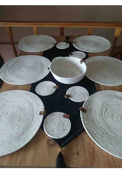 Hasır Supla Takımı handmadde yemek takımı