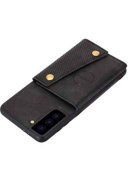 Samsung Galaxy S24 Ultra Darbeye Koruyucu Kickstand Için Cüzdan Kılıf (Yurt Dışından) modelleri