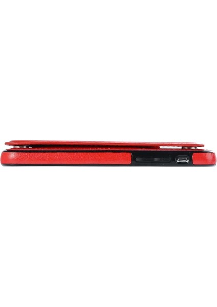Cüzdan Kılıf IPhone X/xs Kickstand Kart Yuvaları ile Pu Deri Kart (Yurt Dışından)