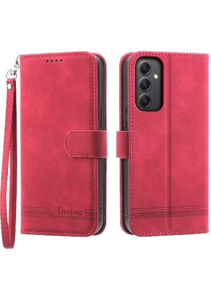 Samsung Galaxy A35 Bileklik Premium Kart Yuvaları Nakit Cep Için Flip Case (Yurt Dışından) modelleri