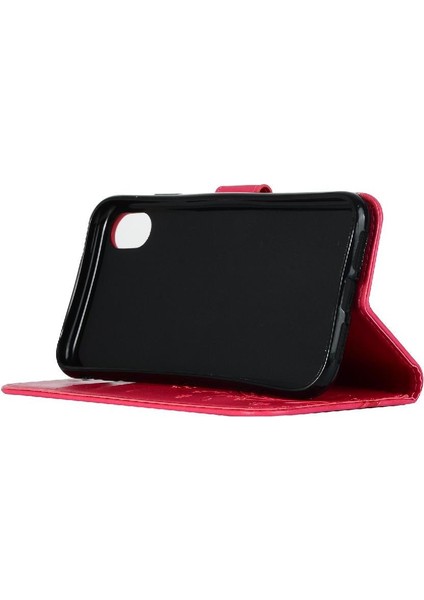 IPhone Xr Kickstand Manyetik Kapatma Kart Tutucu Bilek Kayışı Için Filp Durumda (Yurt Dışından)