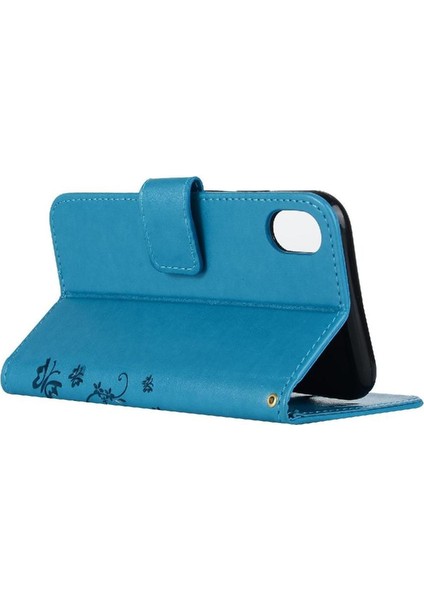 IPhone Xs Max Manyetik Kapatma Kickstand Pu Deri Bilek Için Filp Durumda (Yurt Dışından)