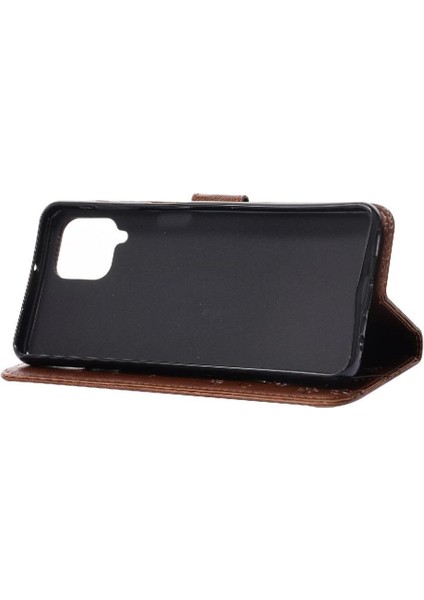 Samsung Galaxy M32 Için Filp DURUMDA/M22 Bilek Kayışı Pu Deri Kickstand Kart (Yurt Dışından) fırsatları