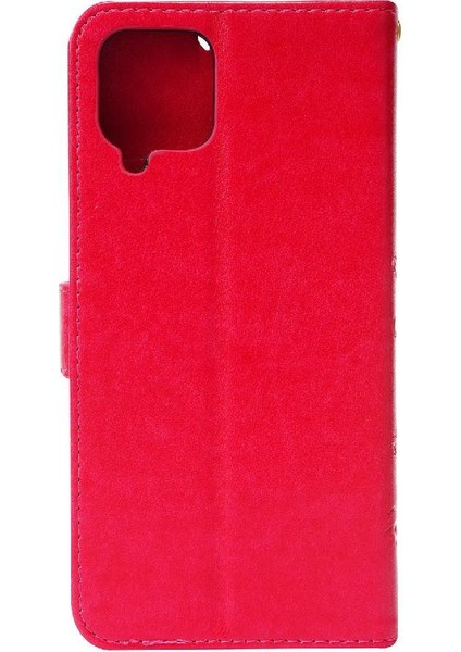 Samsung Galaxy M32 Için Filp DURUMDA/M22 Bilek Kayışı Pu Deri Kickstand Kart (Yurt Dışından) fırsatları