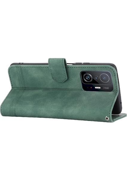 Xiaomi 11T/11T Pro Bileklik Premium Manyetik Kapatma Nakit Için Flip Case (Yurt Dışından)