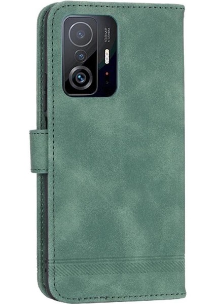 Xiaomi 11T/11T Pro Bileklik Premium Manyetik Kapatma Nakit Için Flip Case (Yurt Dışından)