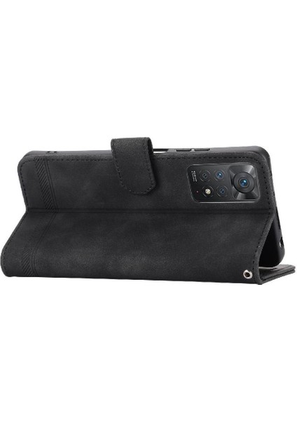 Xiaomi Redmi Not 11 Pro Için Flip Case Manyetik Kapatma Bileklik Kartı (Yurt Dışından) fırsatları