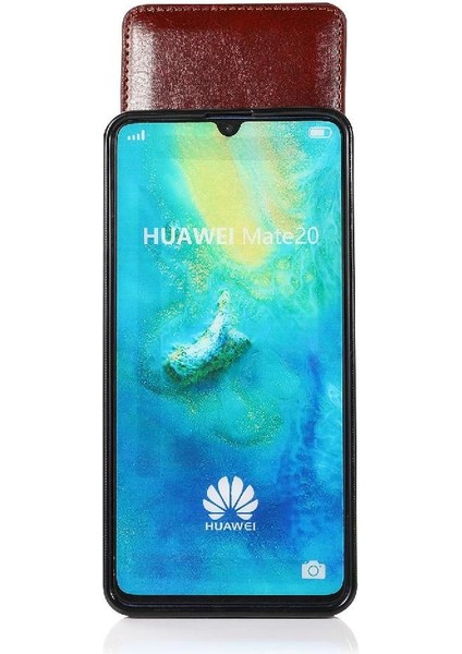 Kredi Kartı Tutucu Manyetik Toka ile Huawei Mate 20 ile Uyumlu (Yurt Dışından)