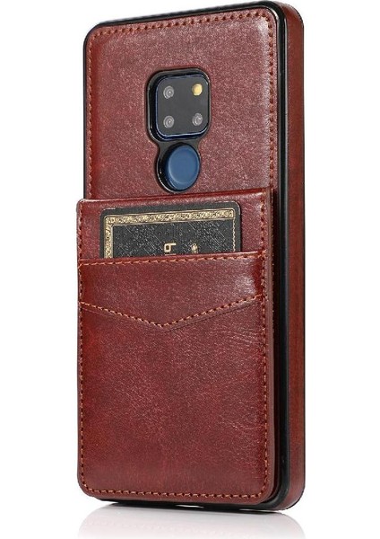 Kredi Kartı Tutucu Manyetik Toka ile Huawei Mate 20 ile Uyumlu (Yurt Dışından)