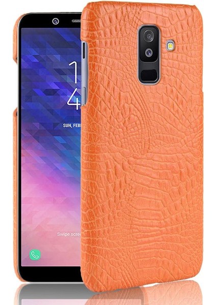 Samsung Galaxy A6 Artı 2018 Için Şık Klasik Durumda Koruyucu Kapak Anti (Yurt Dışından)