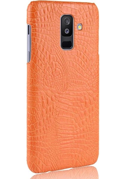 Samsung Galaxy A6 Artı 2018 Için Şık Klasik Durumda Koruyucu Kapak Anti (Yurt Dışından)