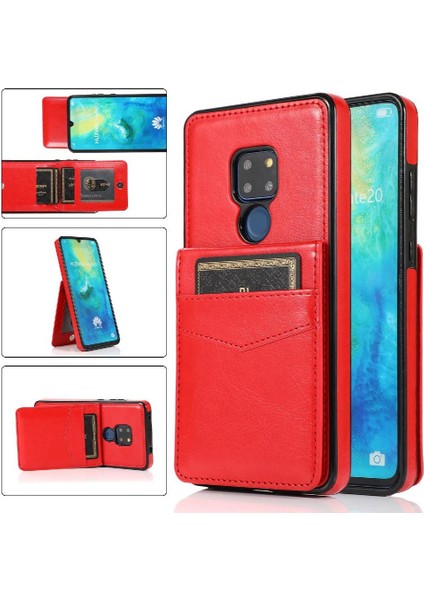 Kredi Kartı Tutucu Manyetik Toka ile Huawei Mate 20 ile Uyumlu (Yurt Dışından)