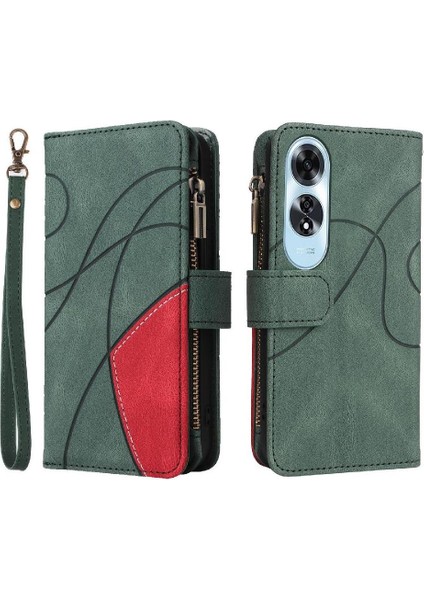 Kart Yuvası Standı Iki Renkli Tarzı ile Oppo A60 4g Dokuz Kart Yuvaları Için Kılıf (Yurt Dışından) modelleri
