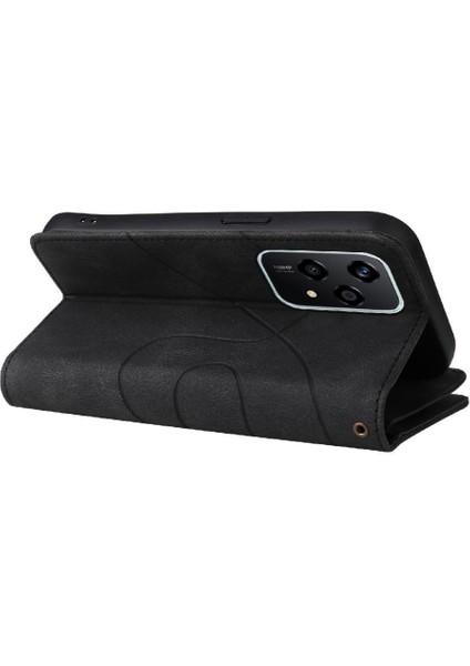 Onur Için Kılıf 200 Lite 5g Dokuz Kart Yuvaları Fermuar Cüzdan Tarzı Kickstand (Yurt Dışından)