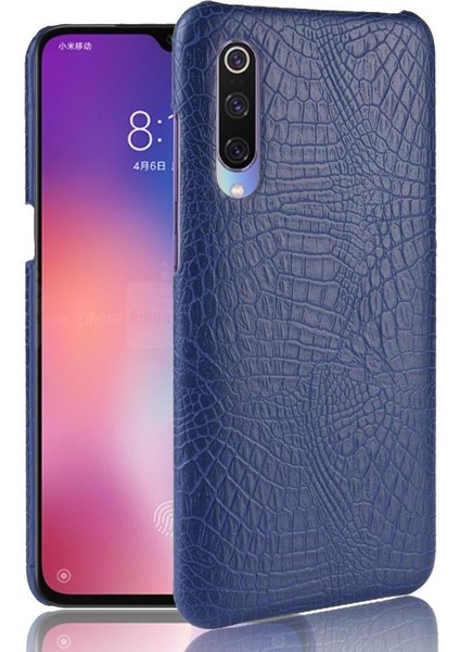Xiaomi Mi 9 Se Klasik Timsah Moda Kapak Için Şık Klasik Durumda (Yurt Dışından)