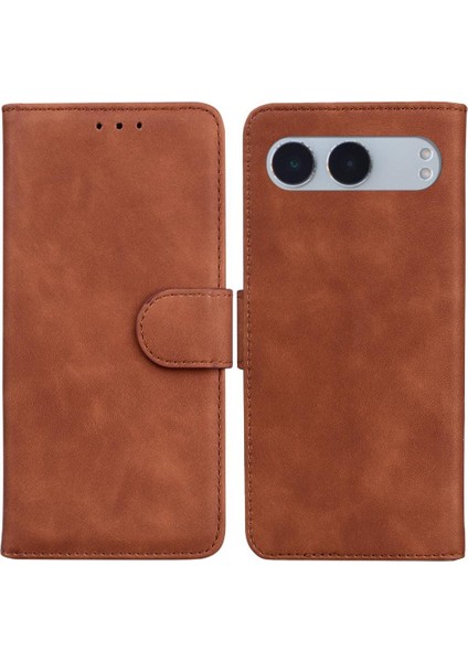 Oneplus Nord 4 Için Flip Case Premium Pu Deri Standı Tutucu Manyetik Kart (Yurt Dışından)