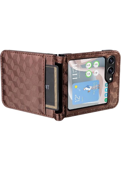 Samsung Galaxy Z Flip 6 Kart Yuvaları Tutucu Manyetik Kapatma Için Flip Case (Yurt Dışından) indirimleri