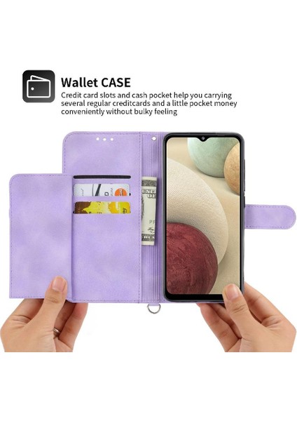 Samsung Galaxy A22 4g Kabartmalı Darbeye Dayanıklı Çoklu Kredi Için Flip Case (Yurt Dışından) indirimleri