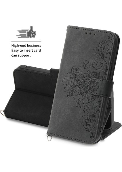 Samsung Galaxy A22 4g Kabartmalı Darbeye Dayanıklı Çoklu Kredi Için Flip Case (Yurt Dışından) fiyatları