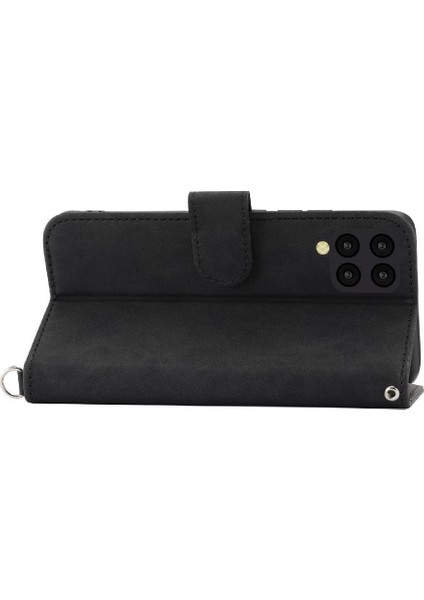 Samsung Galaxy A22 4g Kabartmalı Darbeye Dayanıklı Çoklu Kredi Için Flip Case (Yurt Dışından) fırsatları