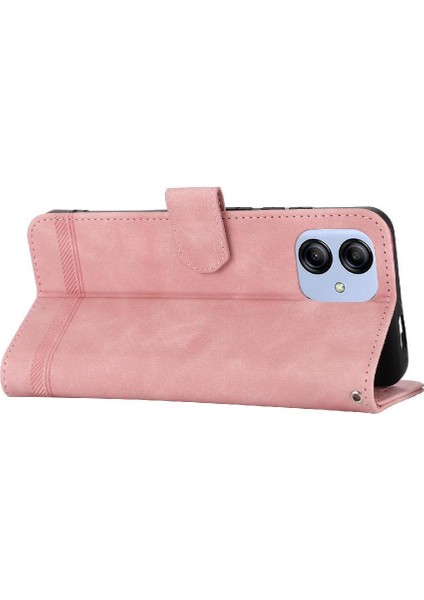 Samsung Galaxy A04E Bileklik Premium Manyetik Kapatma Kartı Için Flip Case (Yurt Dışından)